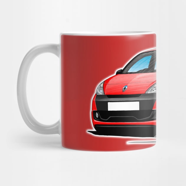 RenaultSport Clio 200 Red by y30man5